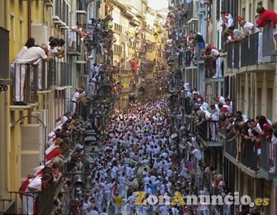 ALQUILO BALCÓN EN ESTAFETA PARA ENCIERRO